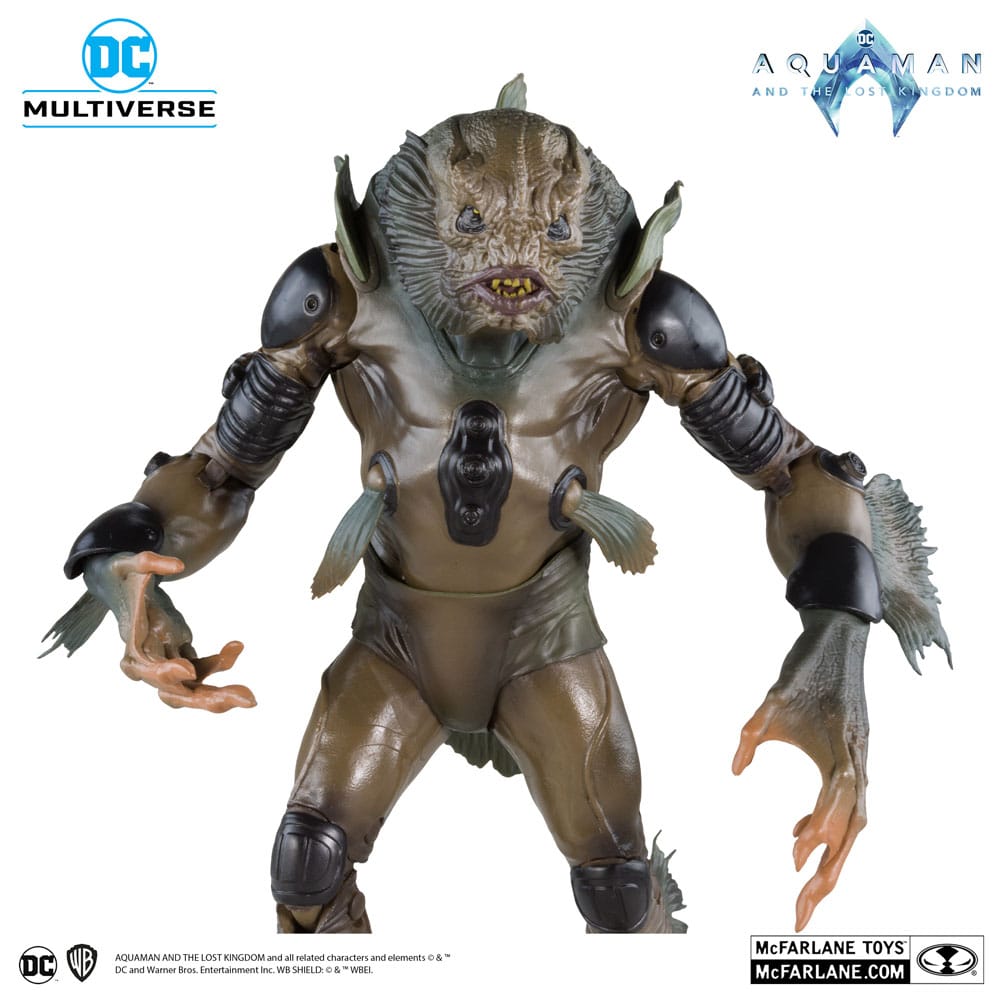 Aquaman et le Royaume perdu figurine Megafig DC Multiverse Sunken Citadel Pirate 30 cm