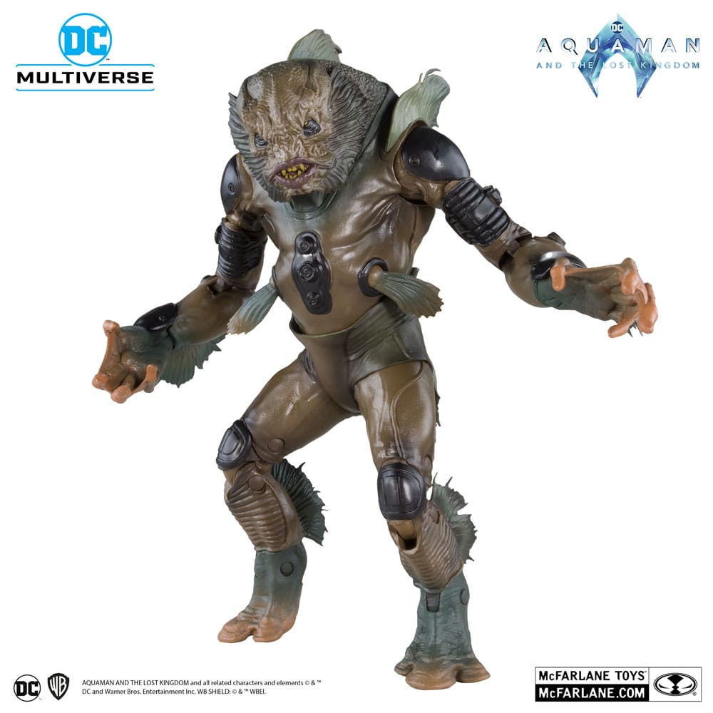 Aquaman et le Royaume perdu figurine Megafig DC Multiverse Sunken Citadel Pirate 30 cm