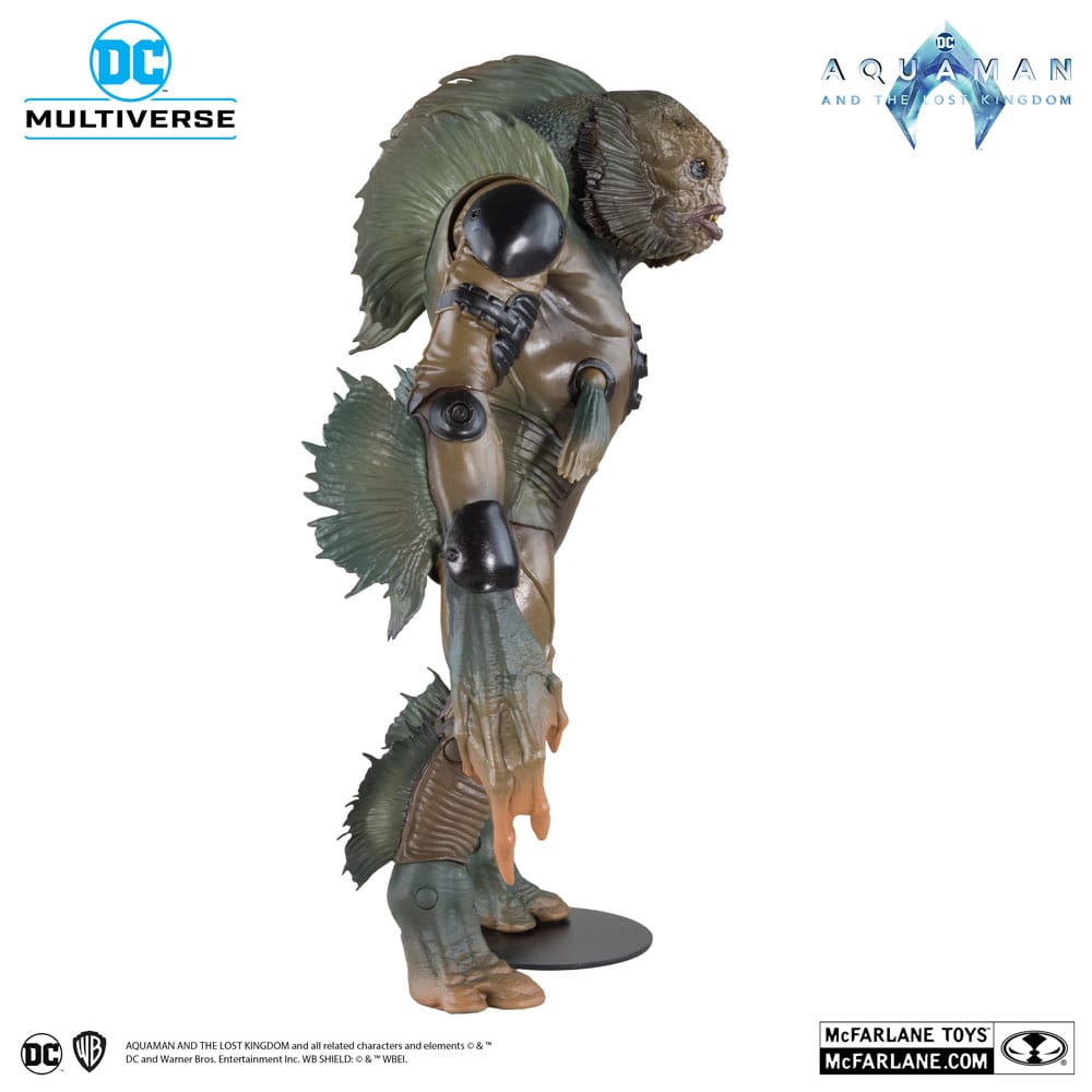 Aquaman et le Royaume perdu figurine Megafig DC Multiverse Sunken Citadel Pirate 30 cm
