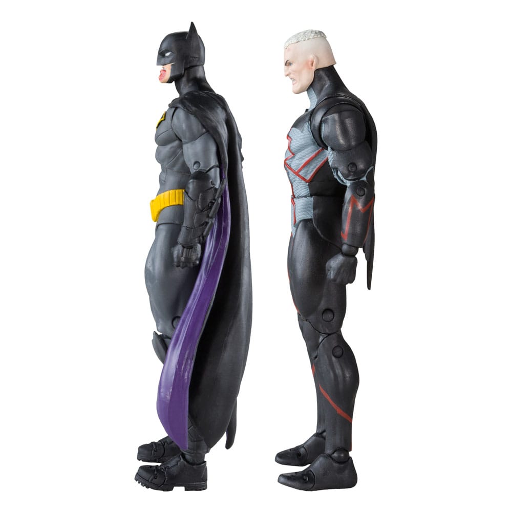 DC Collector figurines Pack de 2 Omega (Unmasked) & Batman (Bloody)(Gold Label) 18 cm