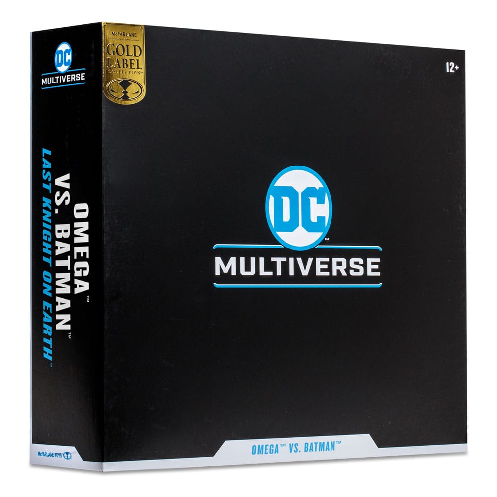 DC Collector figurines Pack de 2 Omega (Unmasked) & Batman (Bloody)(Gold Label) 18 cm