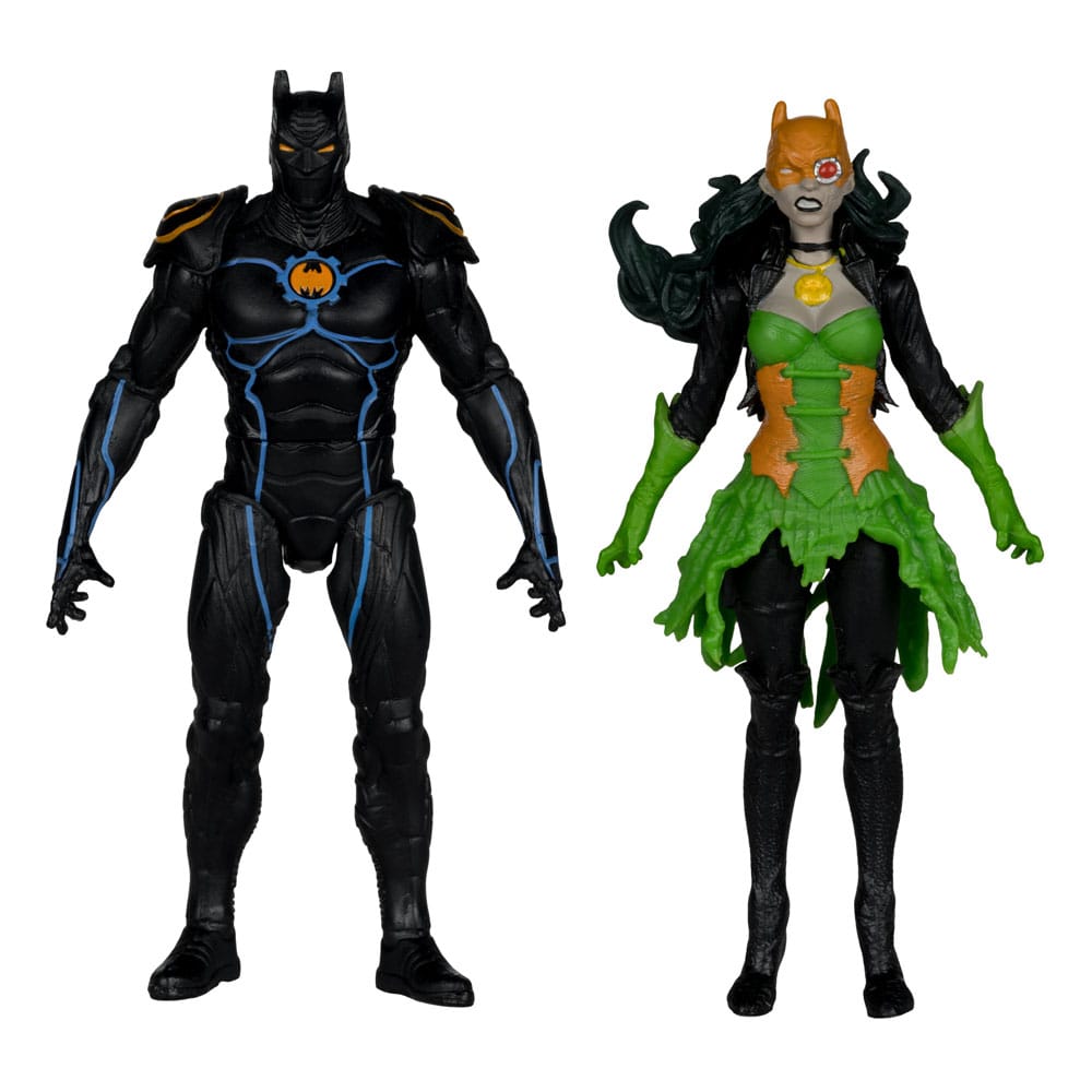 DC Direct Page Punchers pack 2 figurines Batman of Earth-44 & Batman of Earth-11 (Dark Nights: Metal) 8 cm