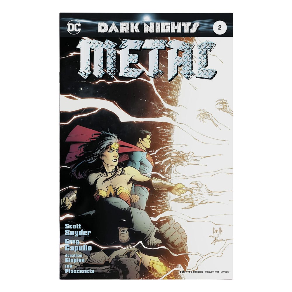 DC Direct Page Punchers pack 2 figurines Batman of Earth-44 & Batman of Earth-11 (Dark Nights: Metal) 8 cm