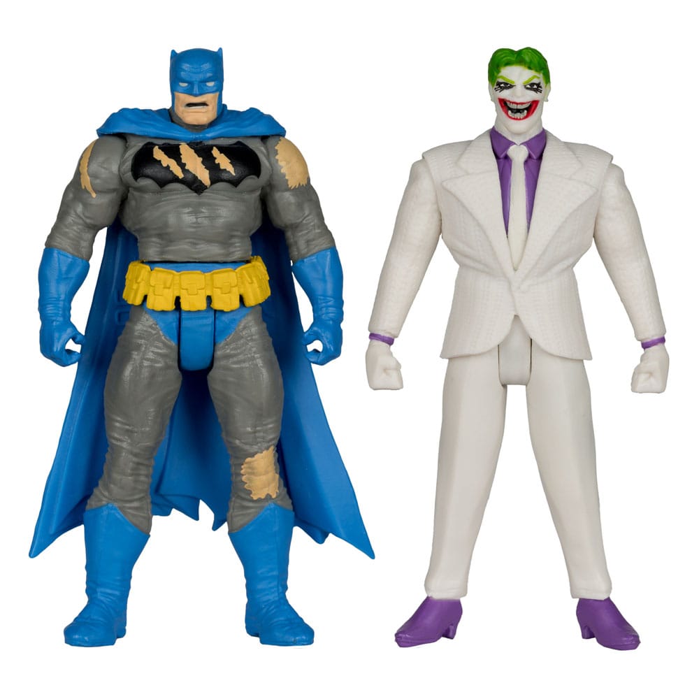 DC Direct Page Punchers pack 2 figurines Batman & The Joker (Batman: The Dark Knight Returns) 8 cm