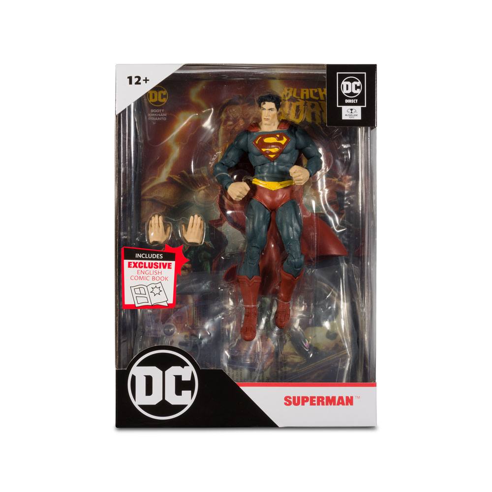 DC Comics figurine et comic book Superman 18 cm