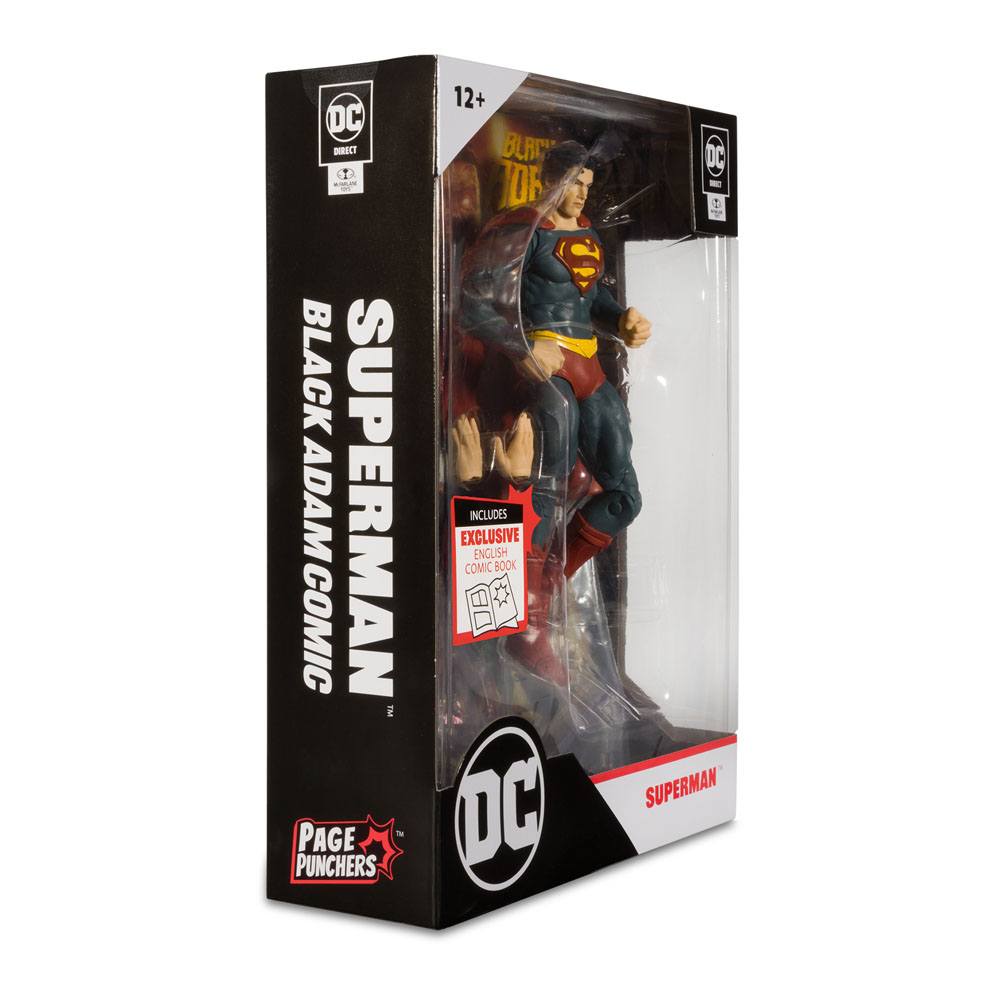 DC Comics figurine et comic book Superman 18 cm