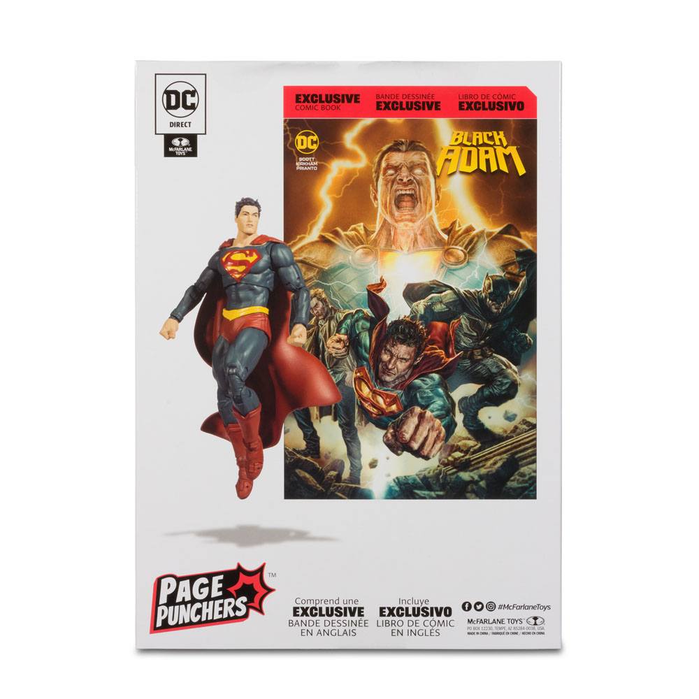 DC Comics figurine et comic book Superman 18 cm