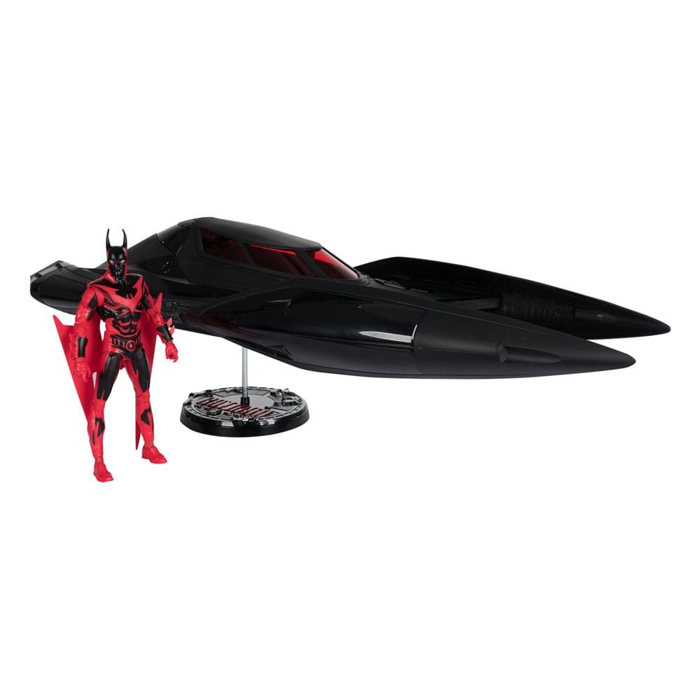 Batman Beyond DC Multiverse figurine avec véhicule Batman & The Batmobile (Gold Label) 53 cm