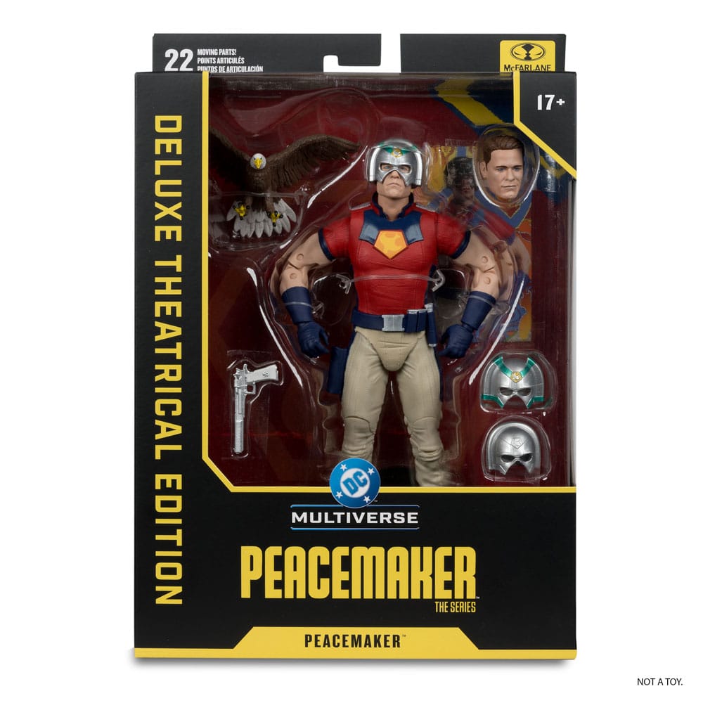 Peacemaker DC Mulitverse DC Theatrical Deluxe Edition figurine Peacemaker 19 cm