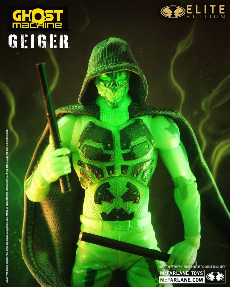Ghost Machine McFarlane Elite Edition figurine deluxe Geiger 18 cm