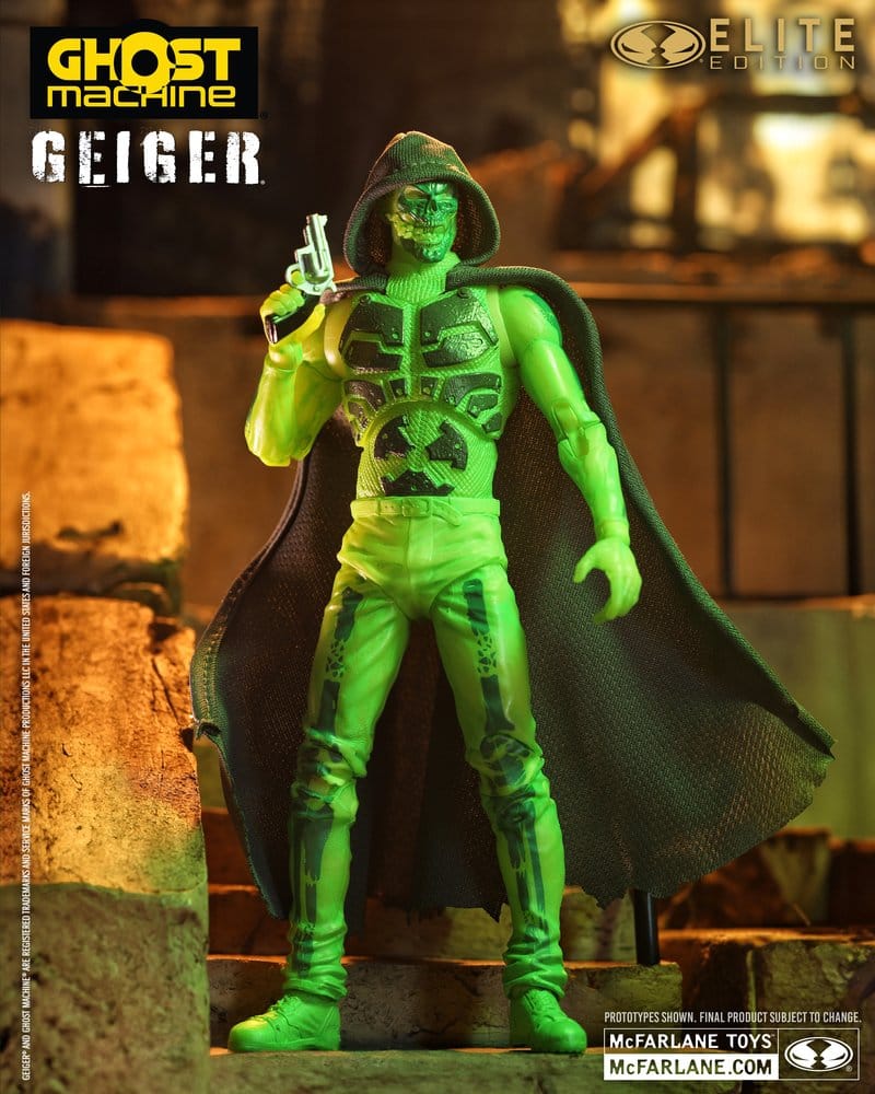 Ghost Machine McFarlane Elite Edition figurine deluxe Geiger 18 cm