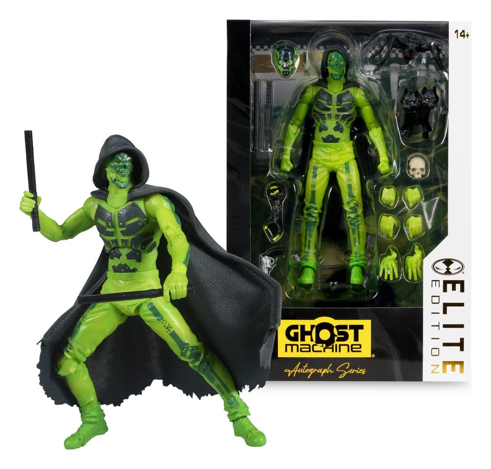 Ghost Machine McFarlane Elite Edition figurine deluxe Geiger 18 cm