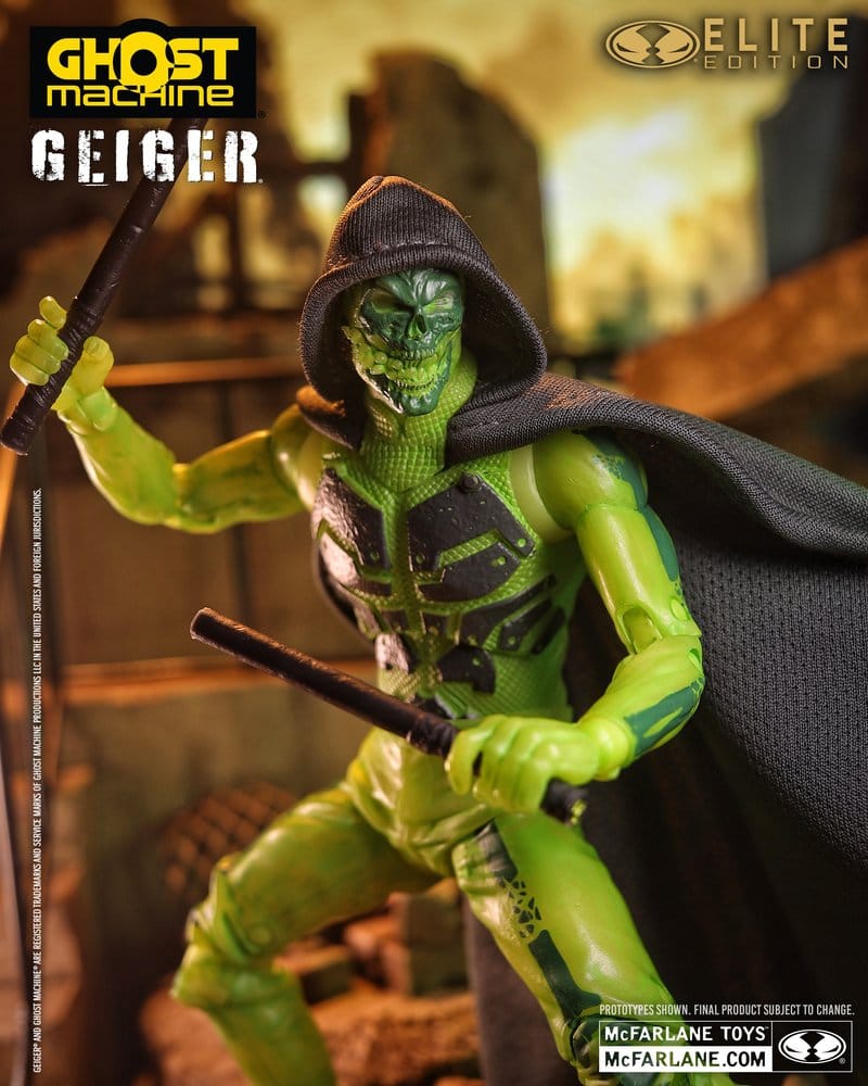 Ghost Machine McFarlane Elite Edition figurine deluxe Geiger 18 cm