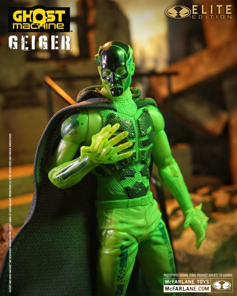 Ghost Machine McFarlane Elite Edition figurine deluxe Geiger 18 cm