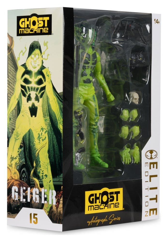 Ghost Machine McFarlane Elite Edition figurine deluxe Geiger 18 cm