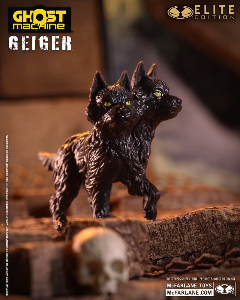 Ghost Machine McFarlane Elite Edition figurine deluxe Geiger 18 cm
