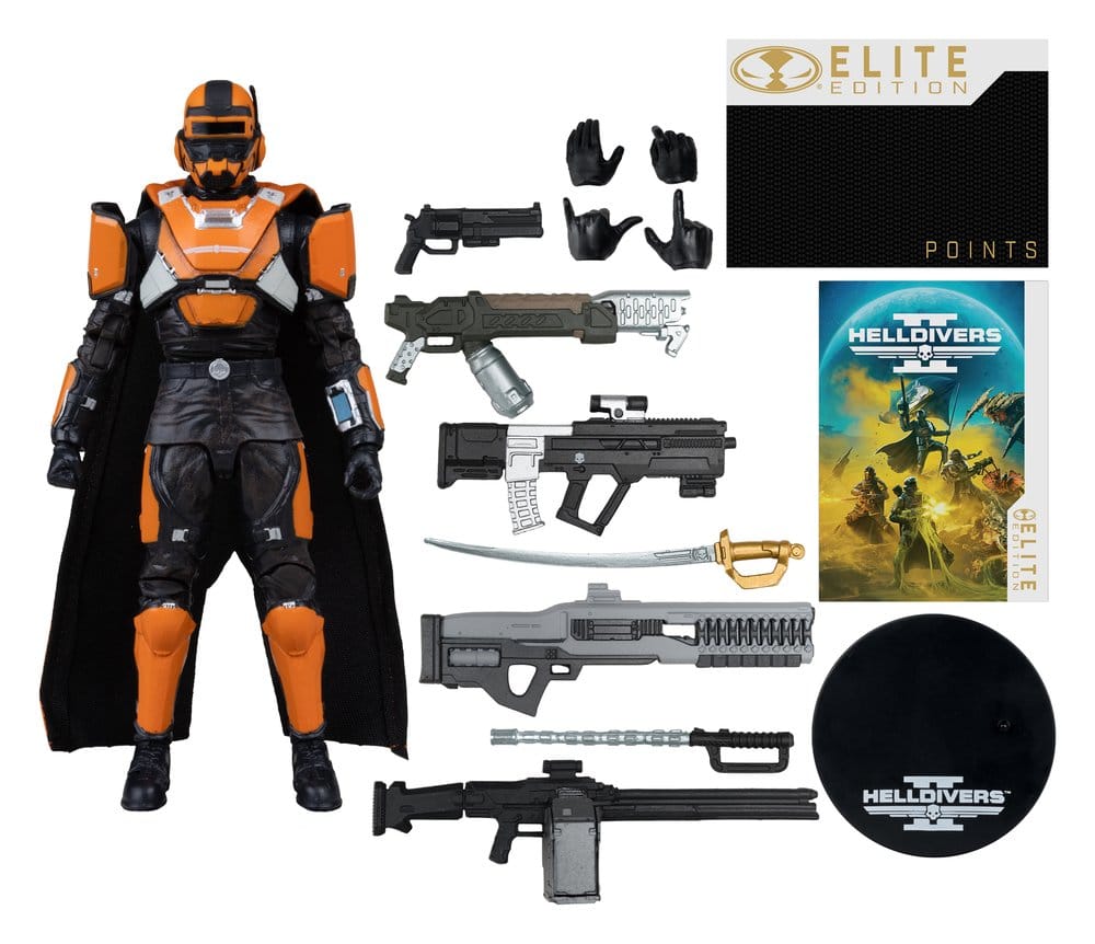 Helldivers 2 McFarlane Elite Edition Figurine CE-25 Trench Engineer (Deluxe) 18 cm