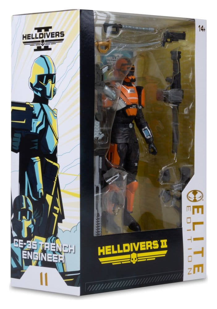 Helldivers 2 McFarlane Elite Edition Figurine CE-25 Trench Engineer (Deluxe) 18 cm