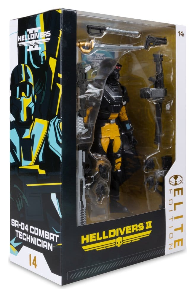Helldivers 2 Elite Edition figurine SA-04 Combat Technician 18 cm