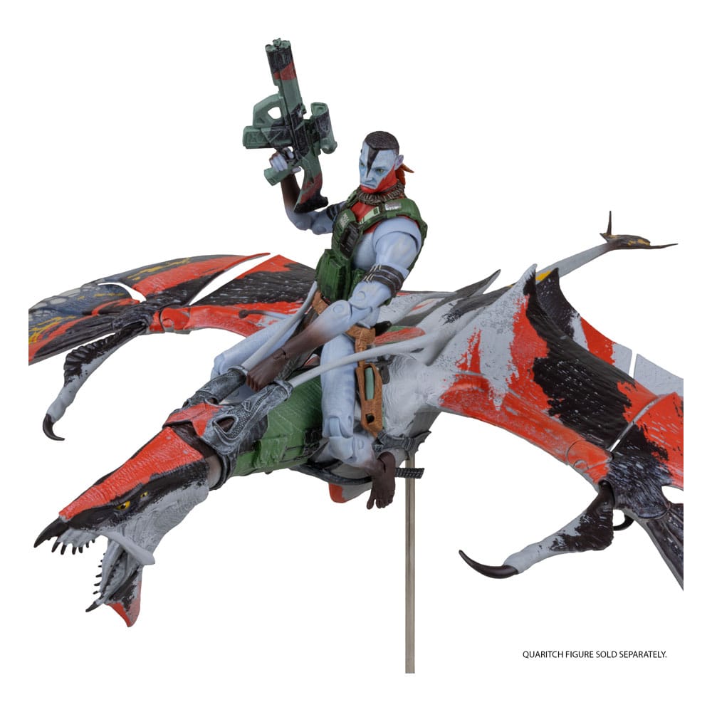 Avatar: Fire and Ash figurine Quaritch's new Banshee