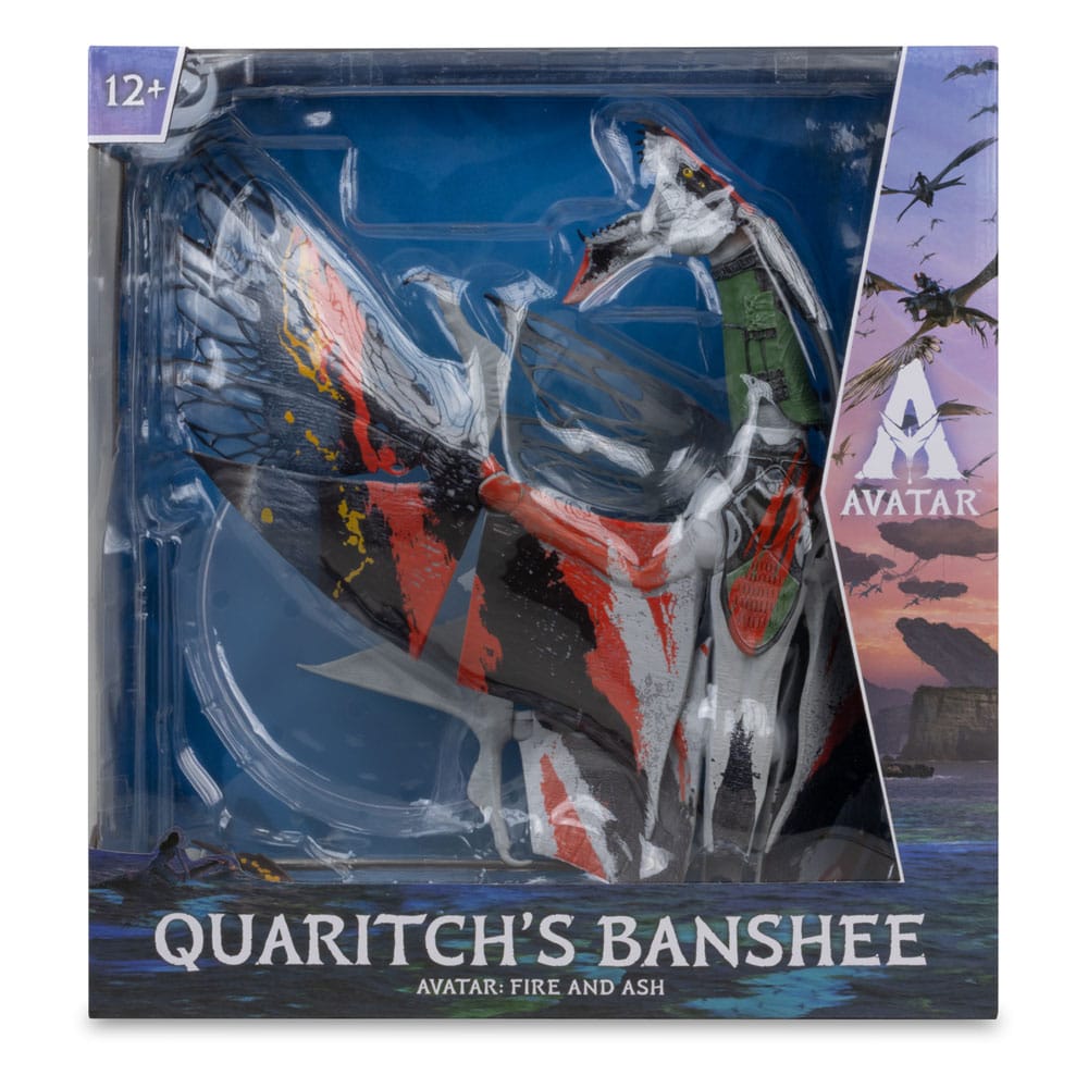 Avatar: Fire and Ash figurine Quaritch's new Banshee
