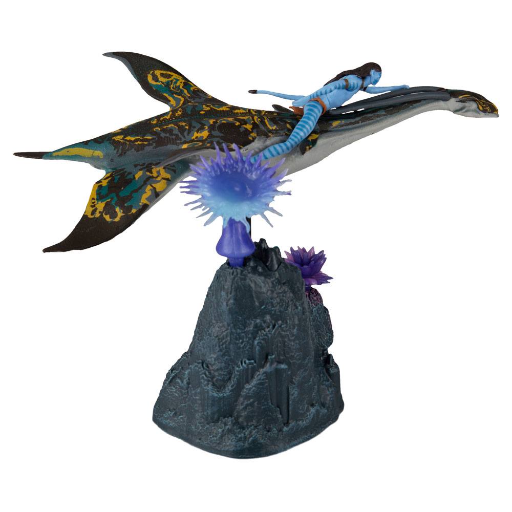 Avatar : La Voie de l'eau figurines Deluxe Medium Neteyam & Ilu