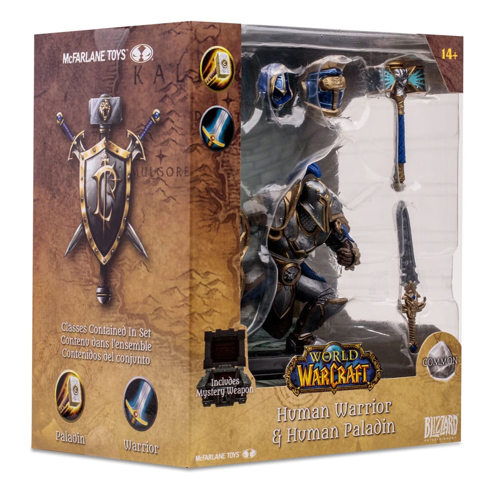 World of Warcraft figurine Human: Paladin / Warrior 15 cm