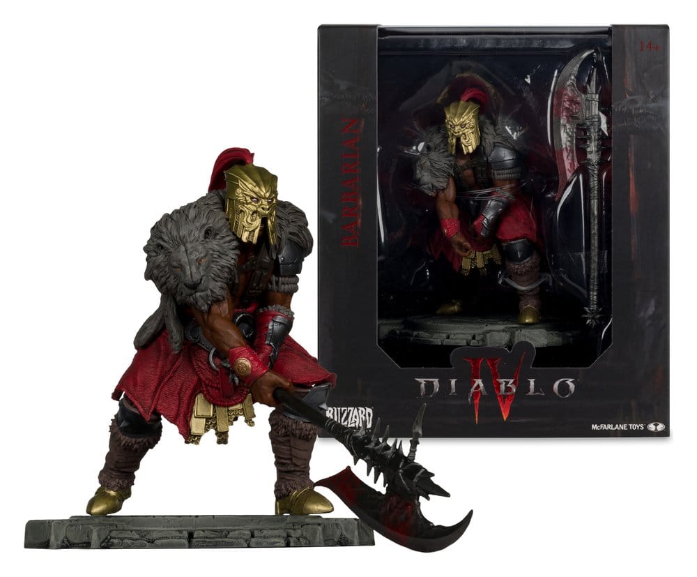 Diablo IV 1/12 Scale Limited Edition figurine Barbare 12 cm