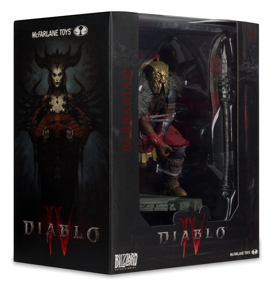 Diablo IV 1/12 Scale Limited Edition figurine Barbare 12 cm
