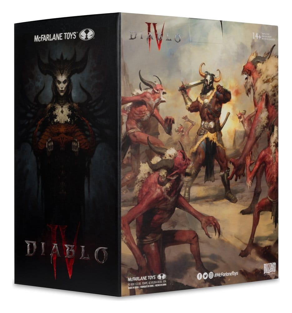Diablo IV 1/12 Scale Limited Edition figurine Barbare 12 cm