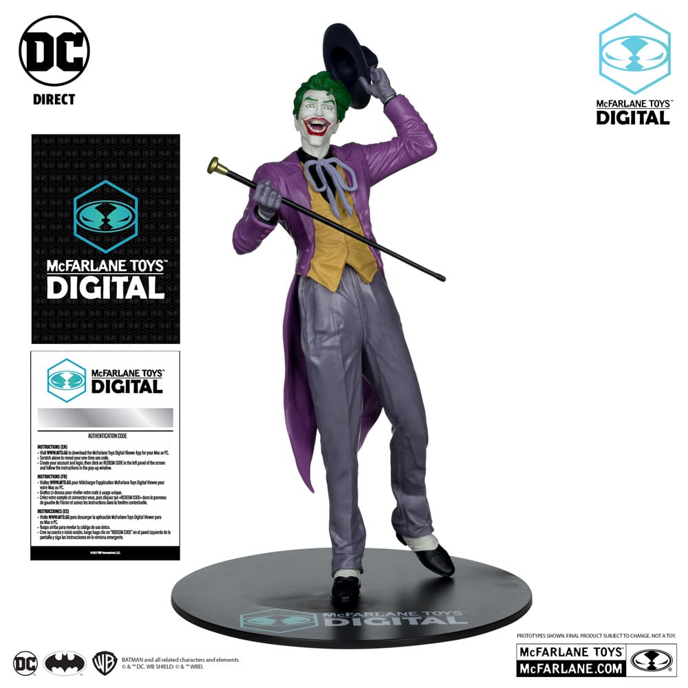 DC Direct statuette PVC 1/6 The Joker by Jason Fabok (McFarlane Digital) 29 cm