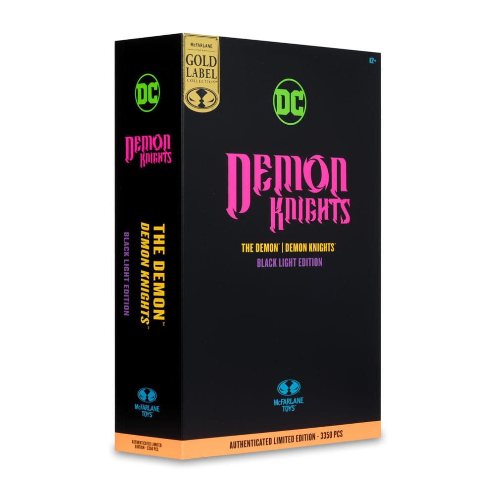 DC Multiverse figurine The Demon (Demon Knights) Black Light Edition (Gold Label) 18 cm