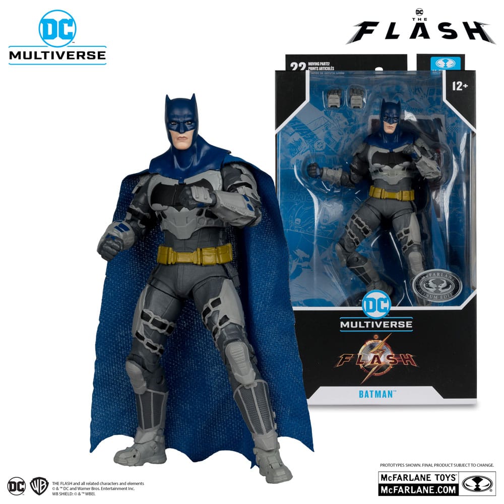 The Flash DC Multiverse figurine Batman (Platinum Edition) 18 cm