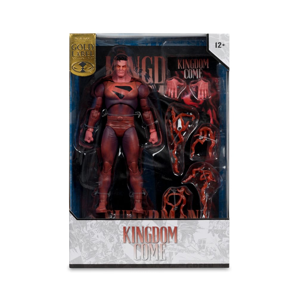 DC Multiverse McFarlane Cover Recreations figurine Superman (Kingdom Come) (Gold Label) 18 cm