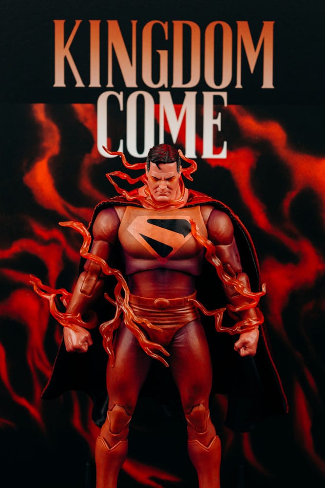 DC Multiverse McFarlane Cover Recreations figurine Superman (Kingdom Come) (Gold Label) 18 cm
