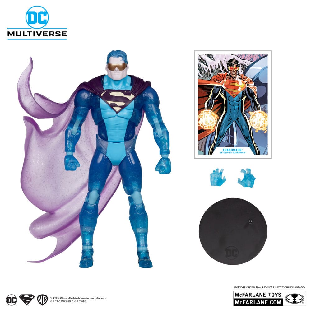 Return of Superman DC Multiverse figurine Eradicator (Platinum Edition) 18 cm