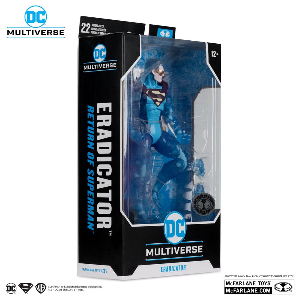 Return of Superman DC Multiverse figurine Eradicator (Platinum Edition) 18 cm