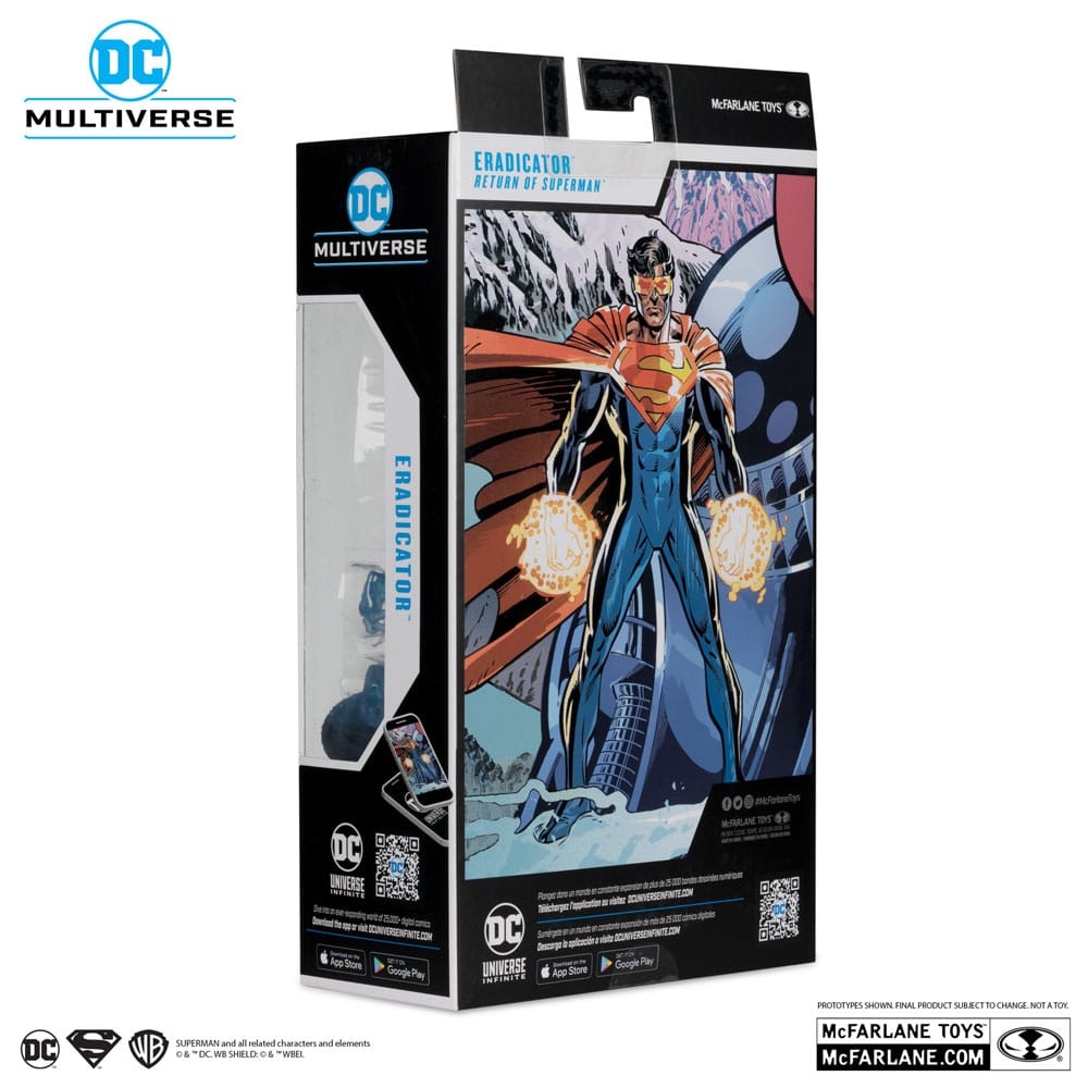 Return of Superman DC Multiverse figurine Eradicator (Platinum Edition) 18 cm