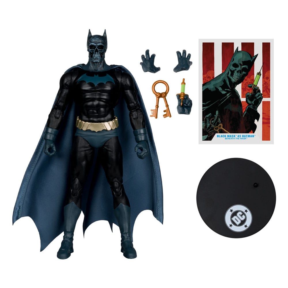 DC Multiverse figurine Black Mask as Batman (Beneath the Mask) 18 cm