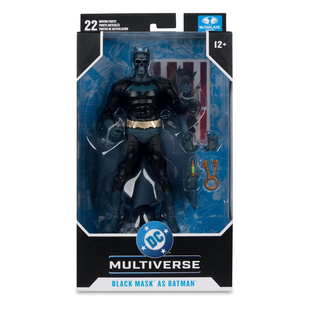DC Multiverse figurine Black Mask as Batman (Beneath the Mask) 18 cm