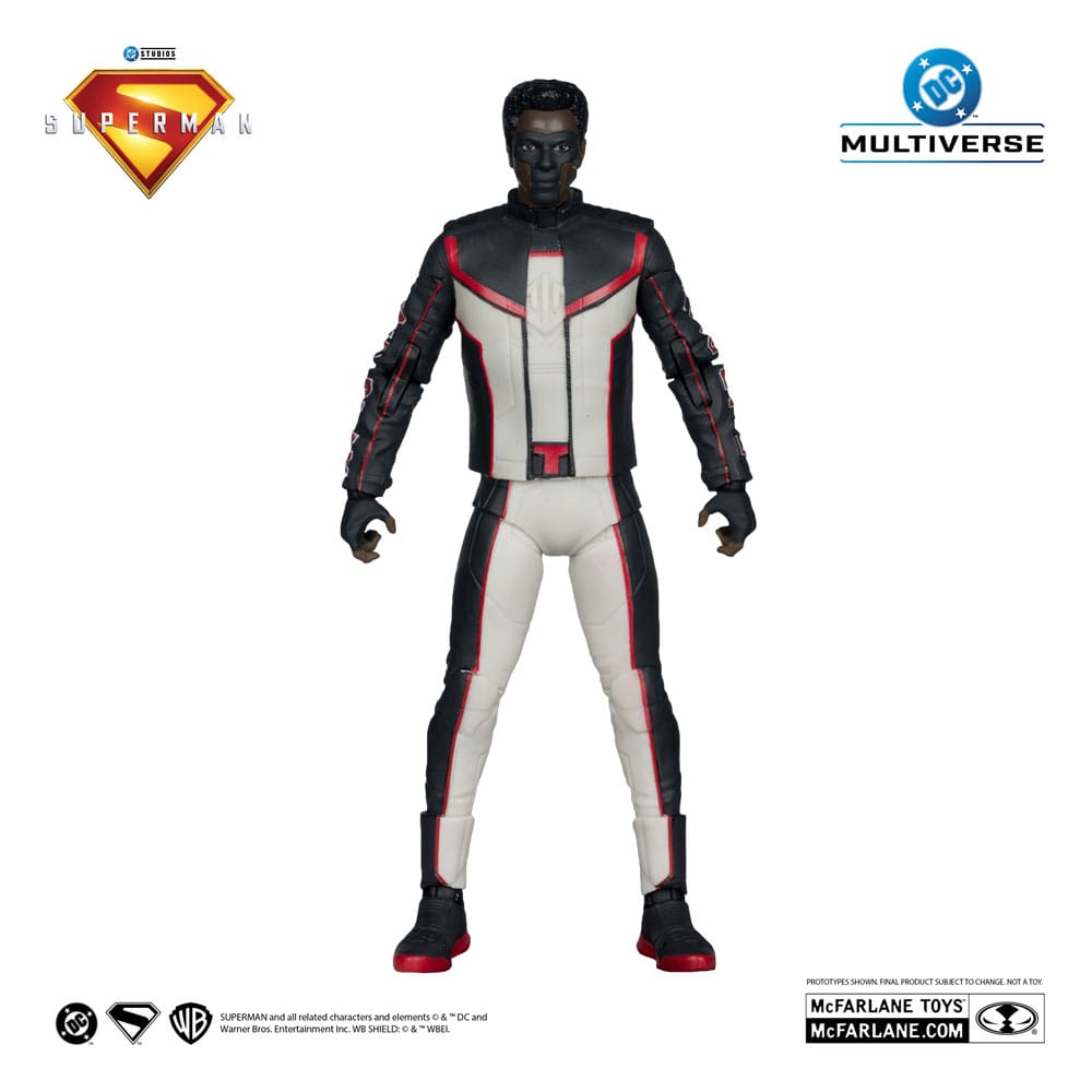 Superman (2025) DC Multiverse figurine Deluxe Theatrical Edition Mr. Terrific (Red Platinum Edition) 18 cm