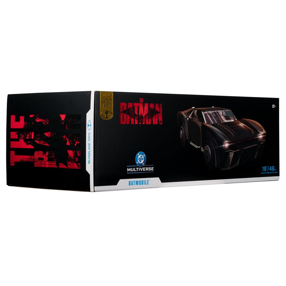 The Batman (2022) DC Multiverse véhicule Batmobil (Gold Label) 48 cm