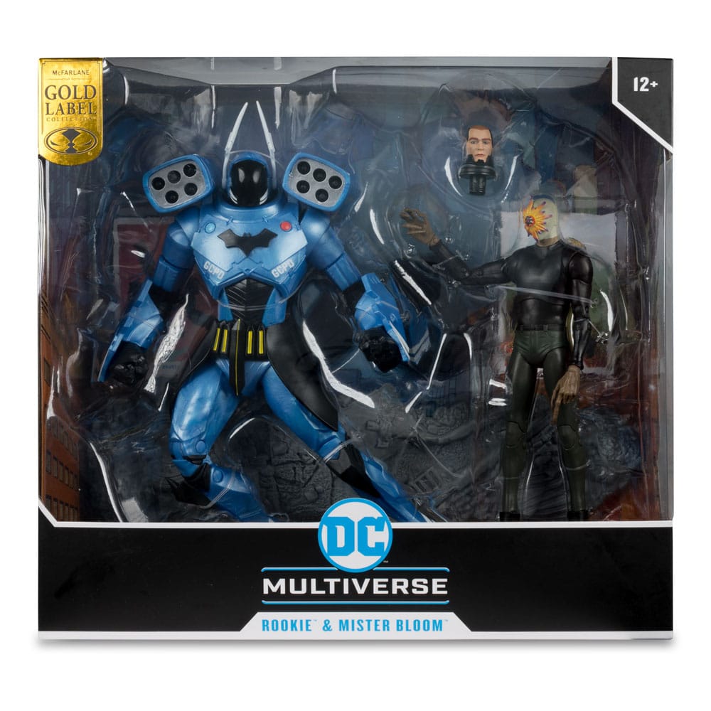 DC Multiverse pack de 2 figurines Rookie & Mr. Bloom (Batman: Endgame) (Gold Label) (SDCC) 18 cm