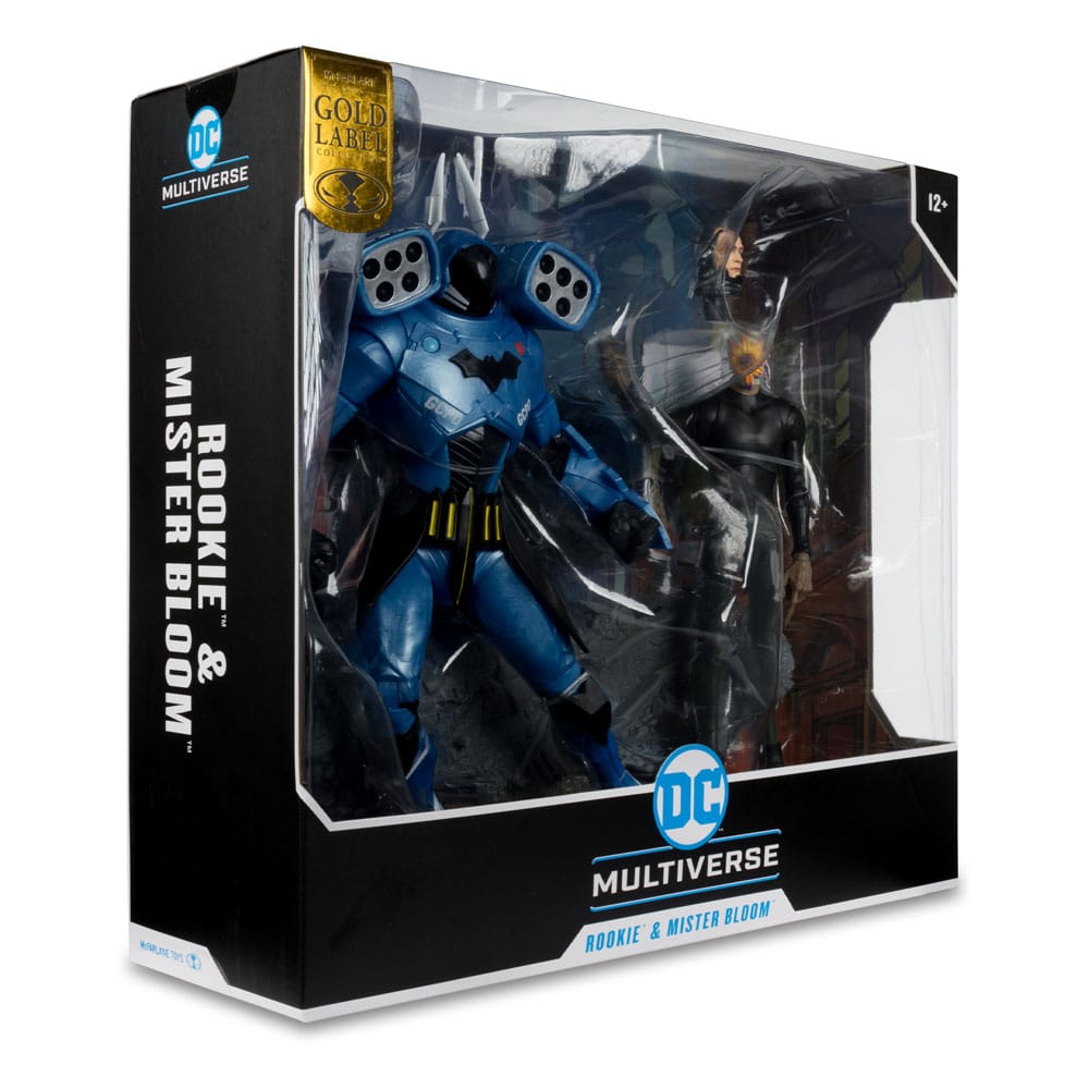 DC Multiverse pack de 2 figurines Rookie & Mr. Bloom (Batman: Endgame) (Gold Label) (SDCC) 18 cm