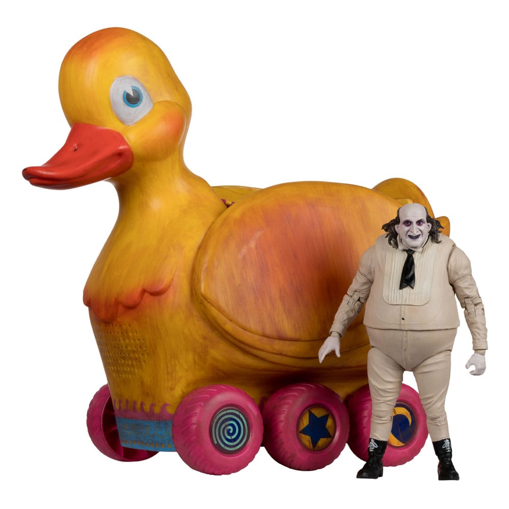 Batman : Le Défi DC Multiverse véhicule et figurine The Duck & Penguin 24 cm