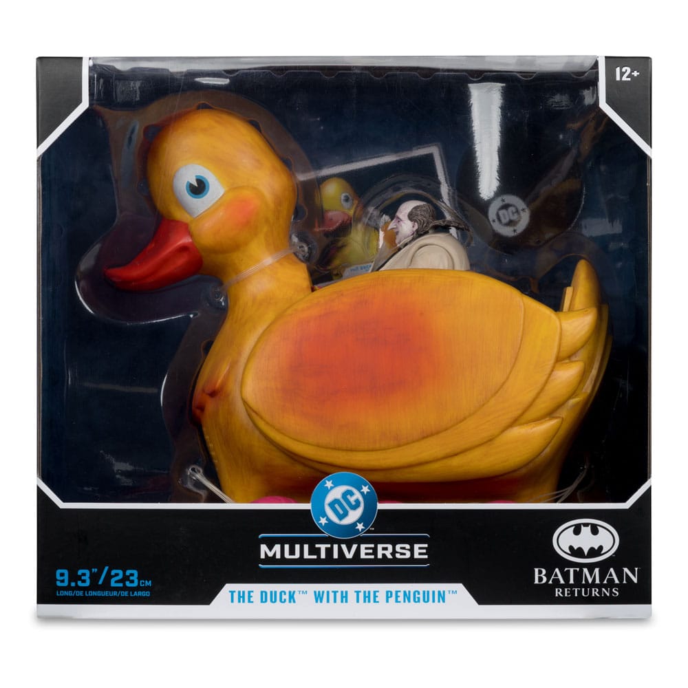 Batman : Le Défi DC Multiverse véhicule et figurine The Duck & Penguin 24 cm