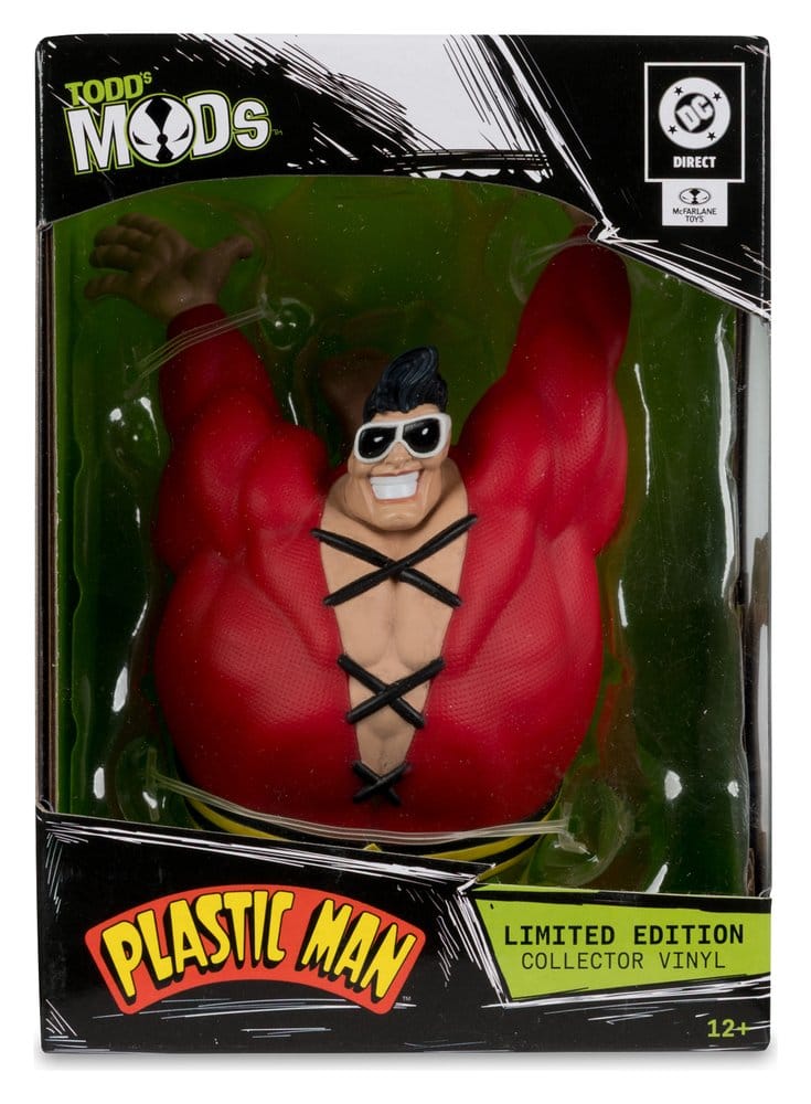 DC Direct Todd's Mods figurine vinyle Plastic Man 10 cm (Édition Limitée)