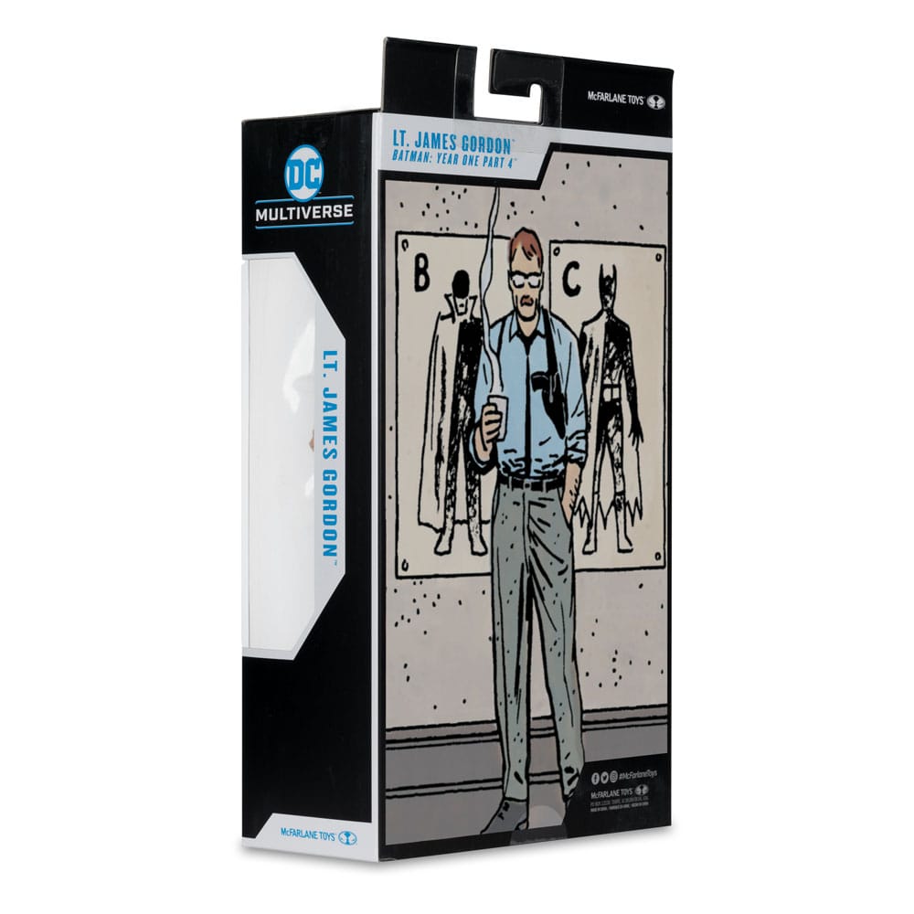 Batman Year One (Part 4) DC Multiverse figurine Lt. James Gordon (Gold Label) 18 cm