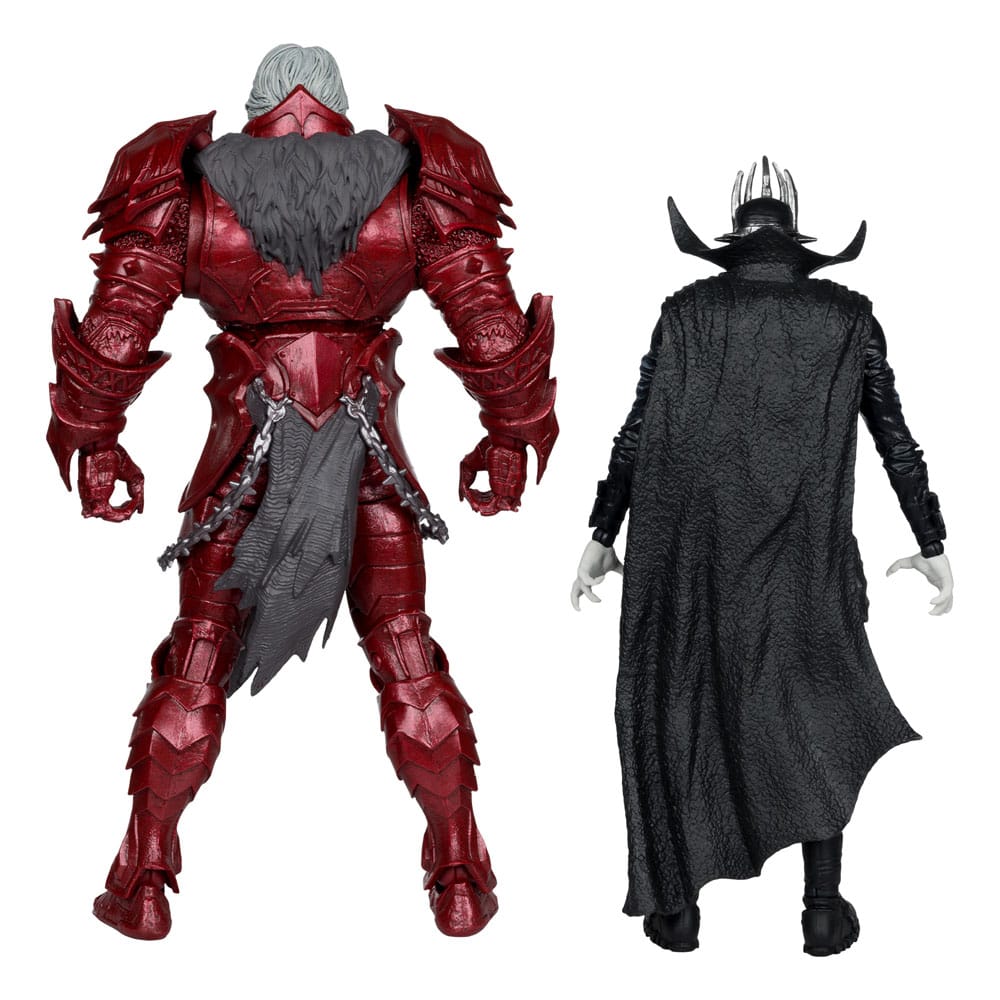 DC Multiverse McFarlane Collector Edition pack 2 figurines #04 Batman who laughs (Knight Armor) & Merciless (Dark Multiverse)  18 cm
