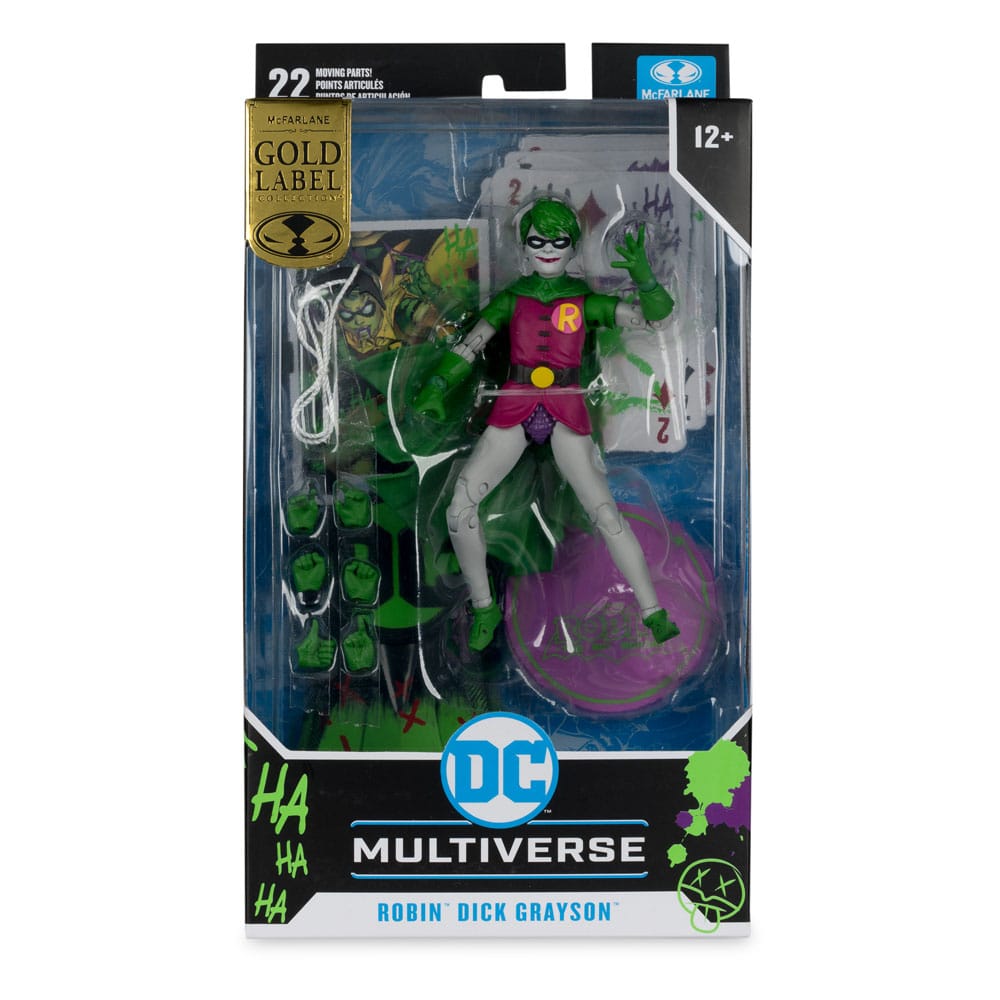 DC Rebirth DC Multiverse figurine Robin (Dick Grayson) (Jokerized) (Gold Label) 18 cm